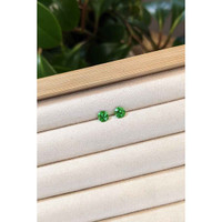 1.30 Ct.Tw.Total Carat Weight Tsavorite Garnet Pair from Tanzania Life Style