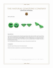 1.69 Ct.Tw.Total Carat Weight Tsavorite Garnet Pair from Kenya Appraisal