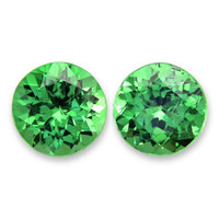 1.69&nbsp;Ct.Tw.Total Carat Weight Tsavorite Garnet Pair from Kenya Video