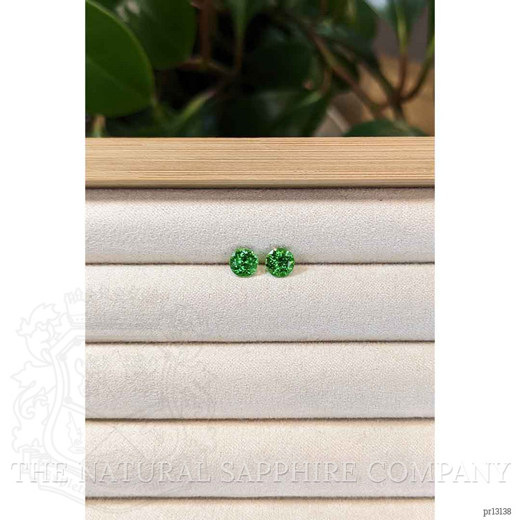 1.69 Ct.Tw. Tsavorite Garnet Pair from Kenya