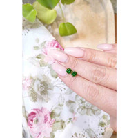 1.17&nbsp;Ct.Tw.Total Carat Weight Tsavorite Garnet Pair from Tanzania Life Style