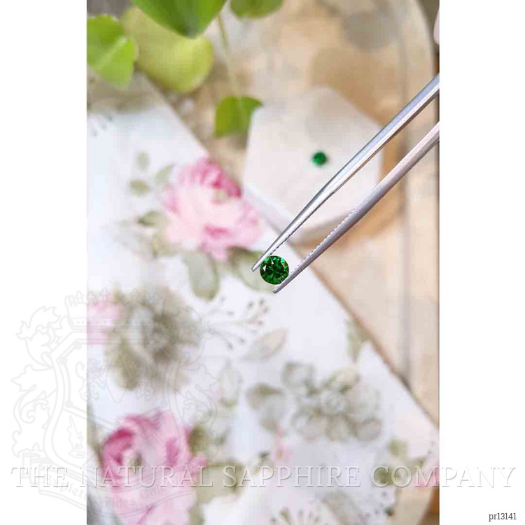 1.17 Ct.Tw. Tsavorite Garnet Pair from Tanzania