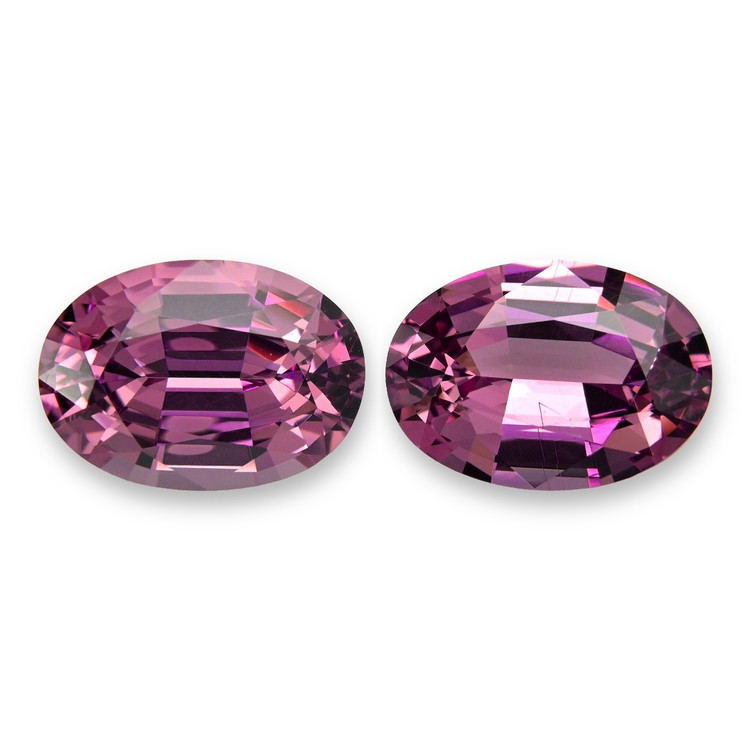 2.69 Ct.Tw. Rhodolite Garnet Pair from Tanzania