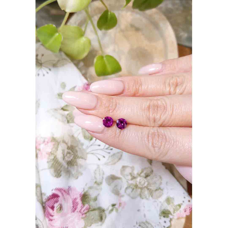 2.15 Ct.Tw. Garnet Pair from Mozambique