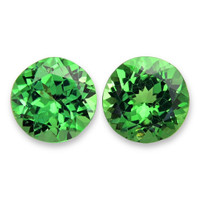 1.83&nbsp;Ct.Tw.Total Carat Weight Tsavorite Garnet Pair from Kenya Video