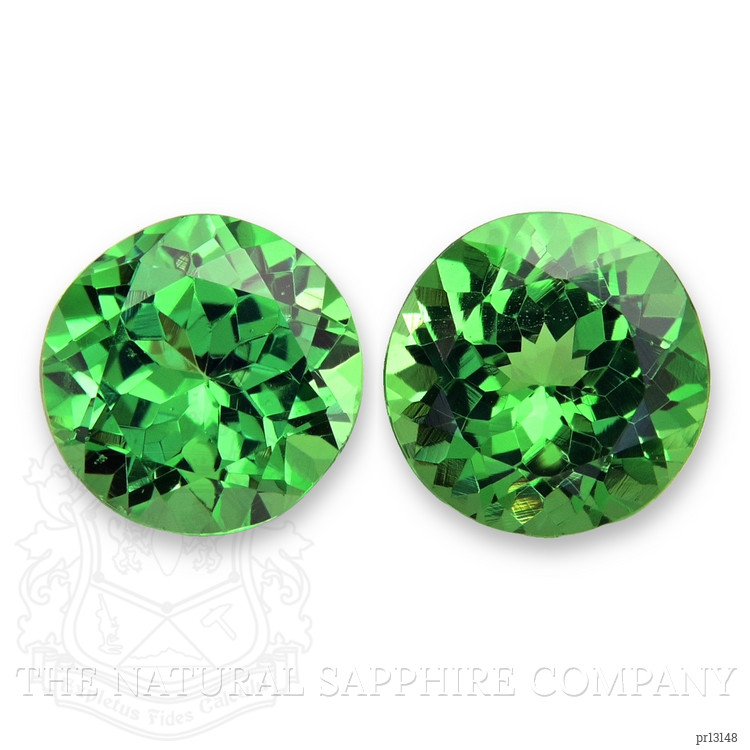 1.83 Ct.Tw. Tsavorite Garnet Pair from Kenya