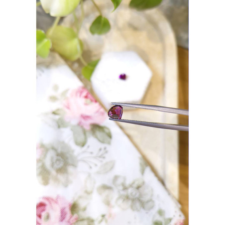 2.91 Ct.Tw. Rhodolite Garnet Pair from Tanzania