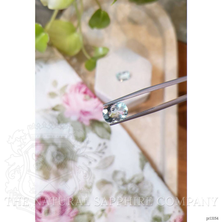5.57 Ct.Tw. Greenish Blue Aquamarine Pair from Brazil