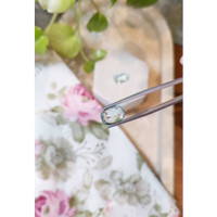 5.57 Ct.Tw.Total Carat Weight Greenish Blue Aquamarine Pair from Brazil Life Style