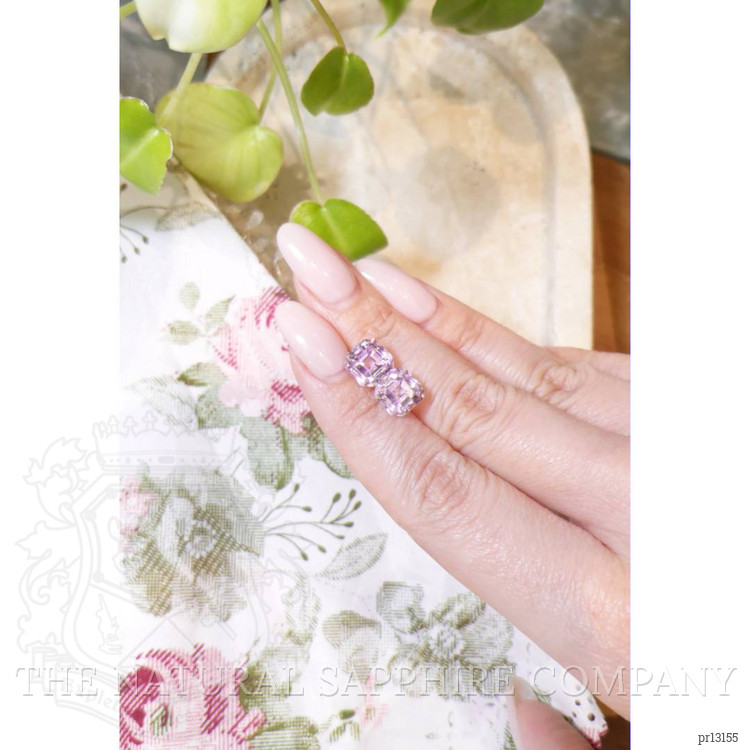 8.01 Ct.Tw. Kunzite Pair from Afghanistan