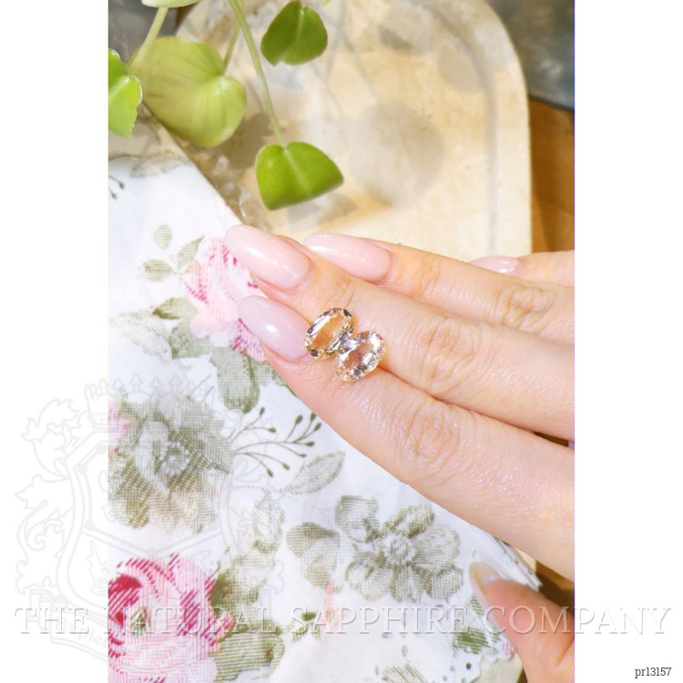 6.37 Ct.Tw. Topaz Pair from Ceylon (Sri Lanka)