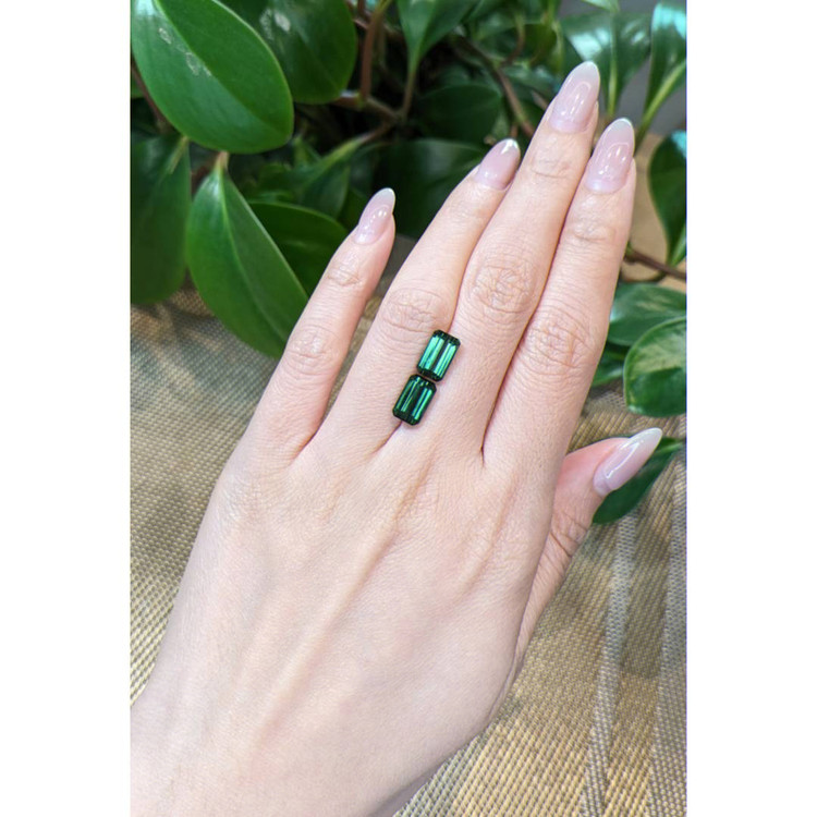 4.97 Ct.Tw. Tourmaline Pair from Mozambique