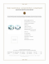 5.35 Ct.Tw.Total Carat Weight Bluish Green Aquamarine Pair from Brazil Scan Report