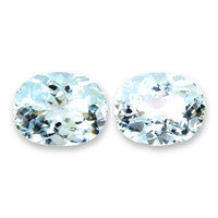 5.35&nbsp;Ct.Tw.Total Carat Weight Aquamarine Pair from Brazil Video