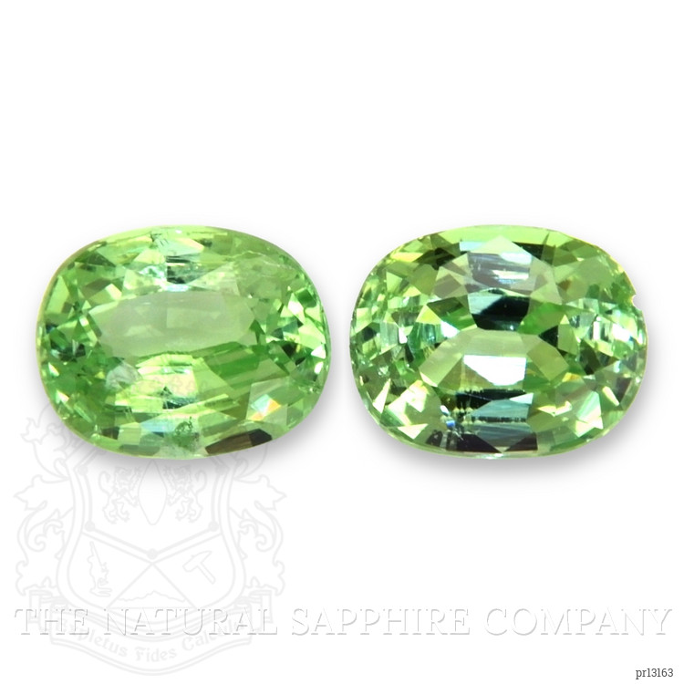 1.91 Ct.Tw. Tsavorite Garnet Pair from Tanzania