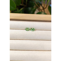 1.91 Ct.Tw.Total Carat Weight Tsavorite Garnet Pair from Tanzania Life Style