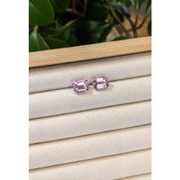 8.67 Ct.Tw.Total Carat Weight Kunzite Pair from Afghanistan Life Style