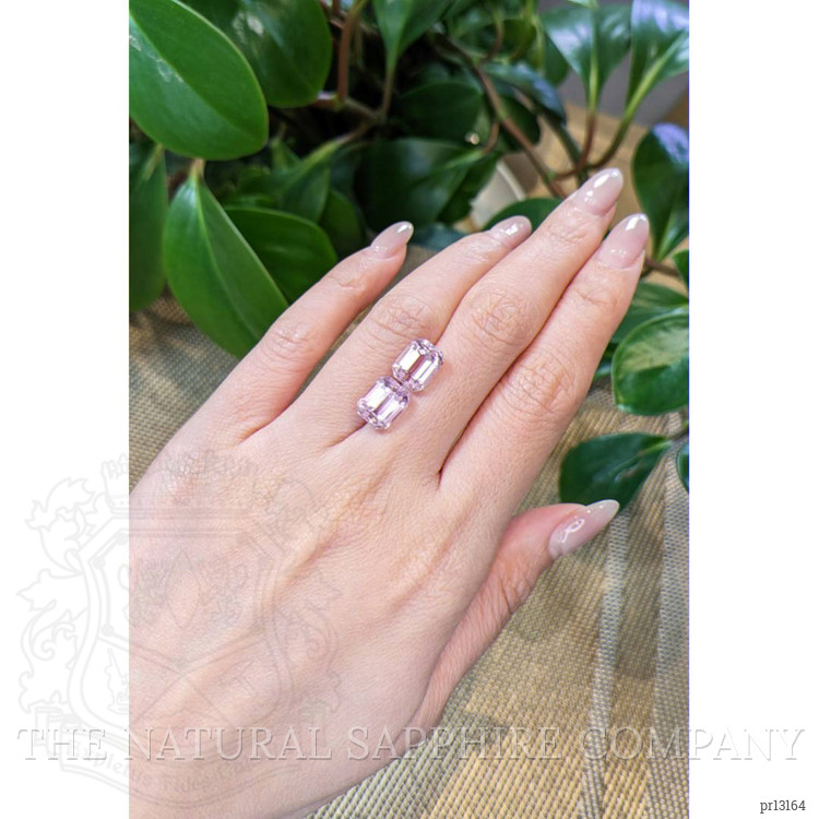 8.67 Ct.Tw. Kunzite Pair from Afghanistan