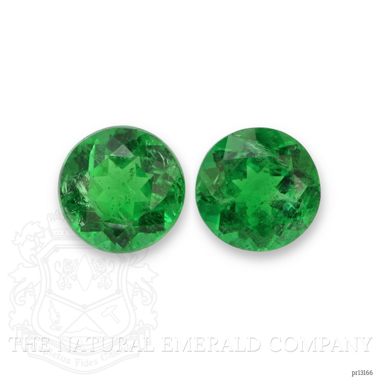 2.79 Ct.Tw. Emerald Pair from Zambia