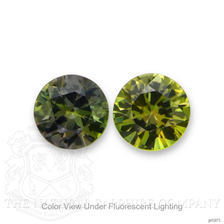 1.89 Ct.Tw. Color Change Sapphire Pair from Ceylon (Sri Lanka)