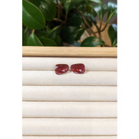 11.91&nbsp;Ct.Tw.Total Carat Weight Rubellite Tourmaline Pair from Brazil Life Style