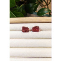 11.91&nbsp;Ct.Tw.Total Carat Weight Rubellite Tourmaline Pair from Brazil Life Style