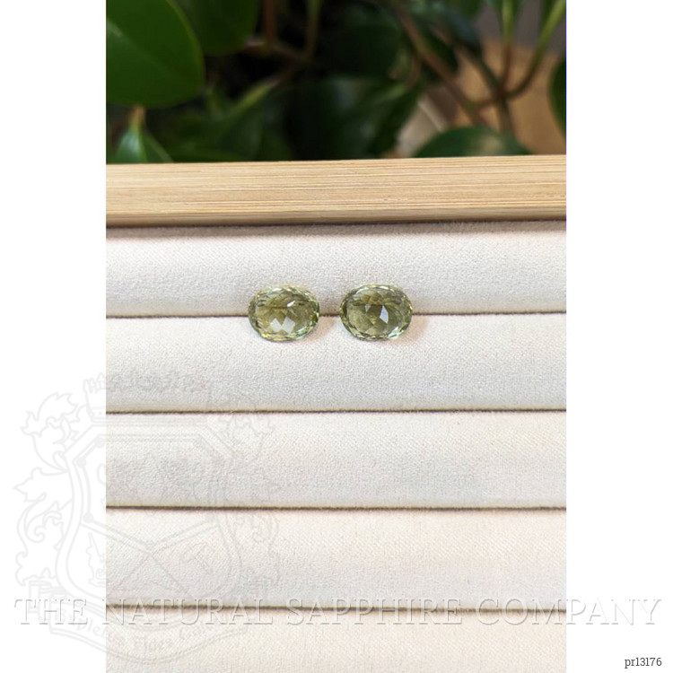 8.93 Ct.Tw. Apatite Pair from Madagascar