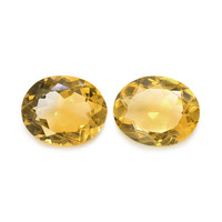 5.72 Ct.Tw. Oval Citrine Pair