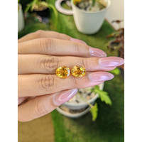 6.66&nbsp;Ct.Tw.Total Carat Weight Citrine Pair from Brazil Life Style