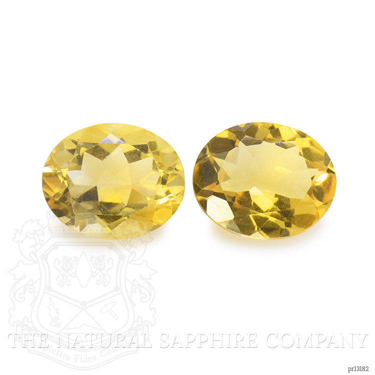 6.14 Ct.Tw. Citrine Pair from Brazil