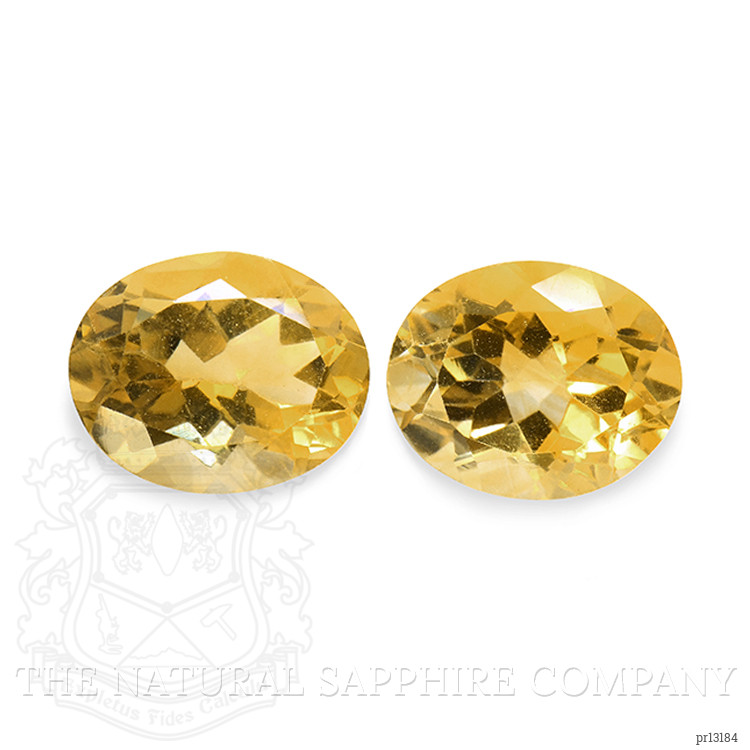 6.27 Ct.Tw. Citrine Pair from Brazil