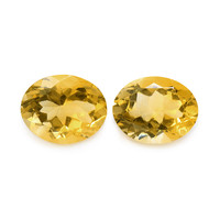 5.70 Ct.Tw. Oval Citrine Pair