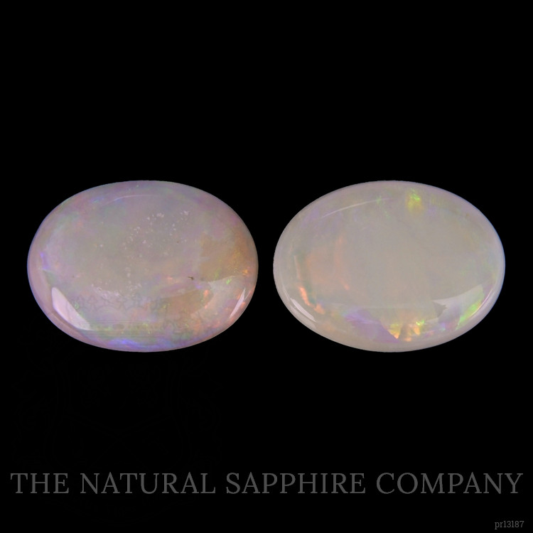 14.07 Ct.Tw. Cabochon Opal Pair from Australia