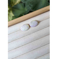 14.07 Ct.Tw.Total Carat Weight Cabochon Opal Pair from Australia Life Style