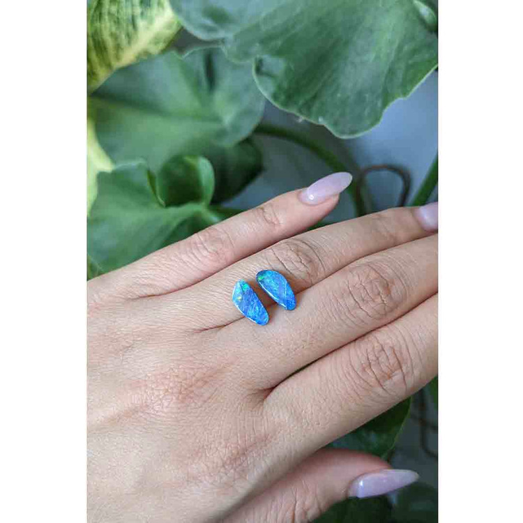 2.77 Ct.Tw. Opal Pair from Australia