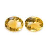 5.19 Ct.Tw. Oval Citrine Pair