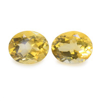 6.70 Ct.Tw. Oval Citrine Pair