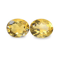 6.21 Ct.Tw. Oval Citrine Pair