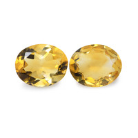 4.86 Ct.Tw. Oval Citrine Pair