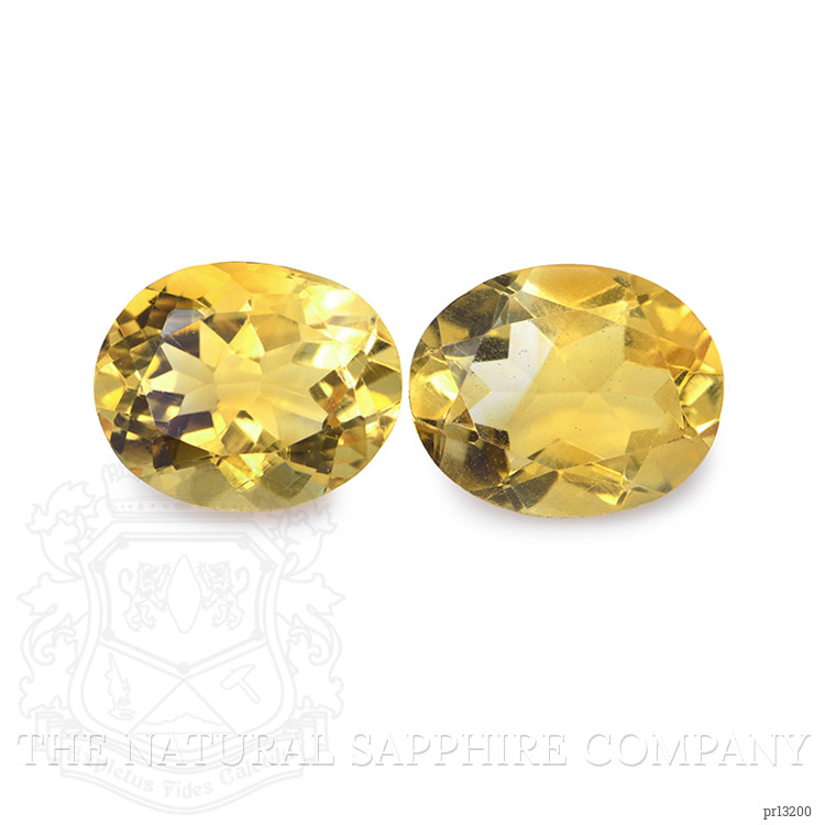 5.84 Ct.Tw. Citrine Pair from Brazil