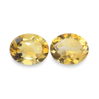 5.42 Ct.Tw. Oval Citrine Pair
