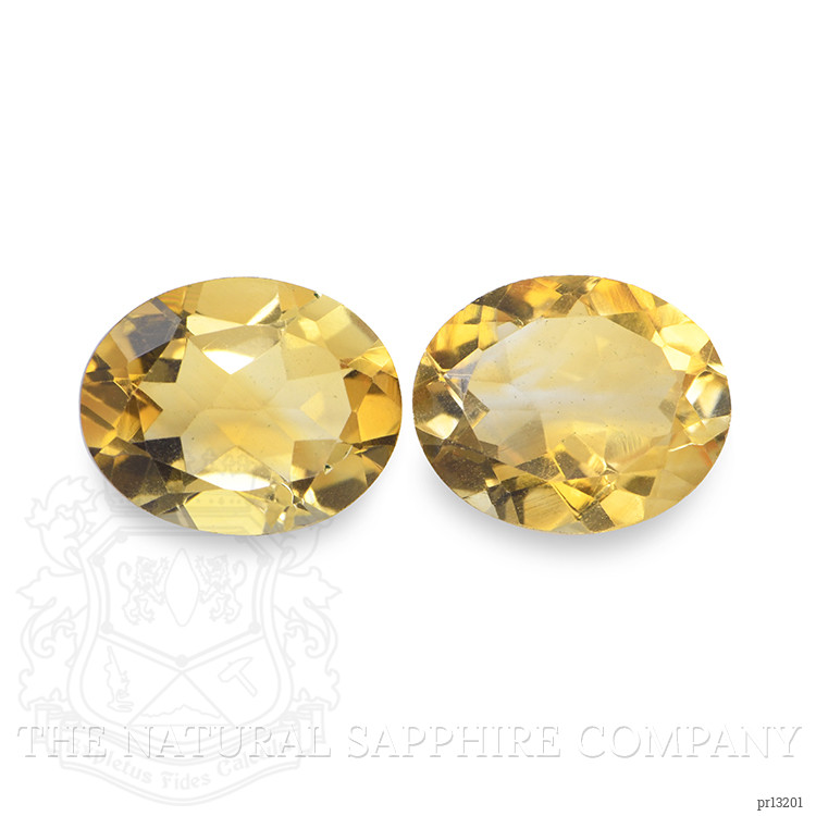 5.42 Ct.Tw. Citrine Pair from Brazil