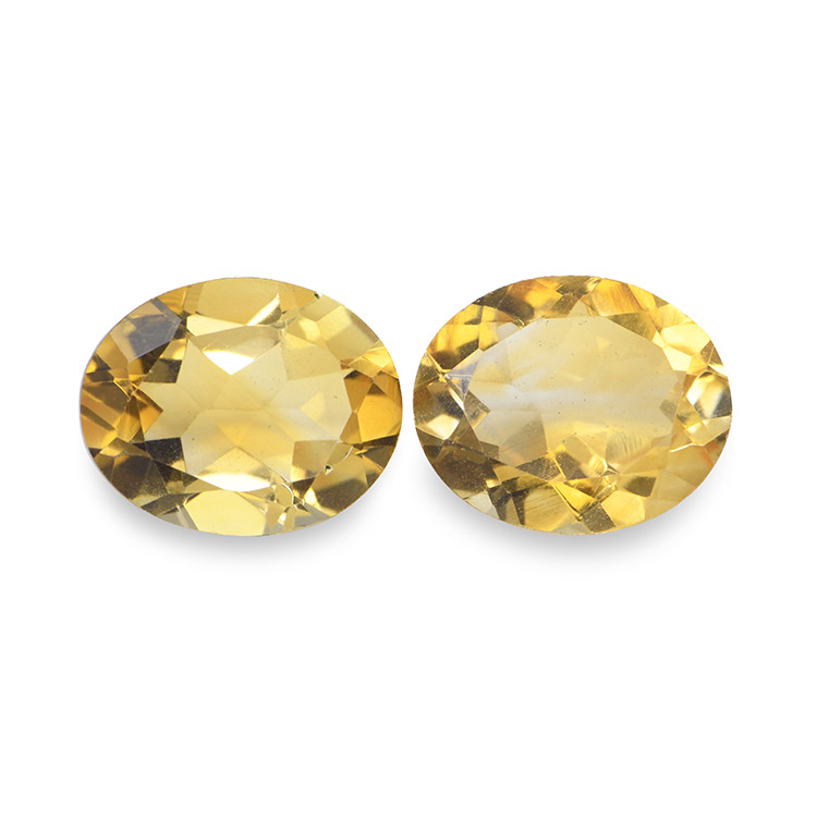 5.42 Ct.Tw. Citrine Pair from Brazil
