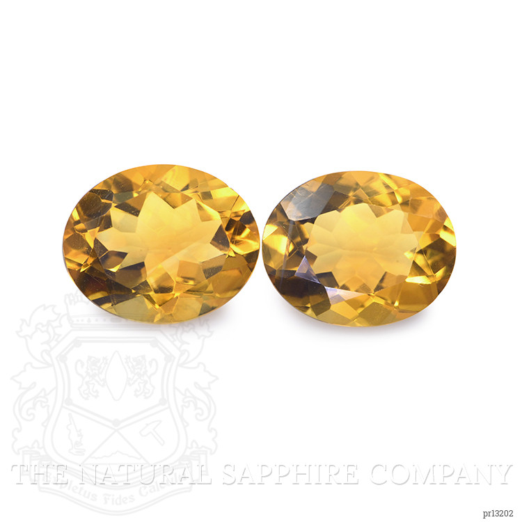 6.10 Ct.Tw. Citrine Pair from Brazil