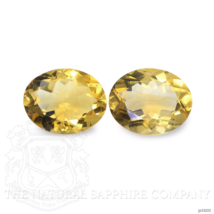 5.46 Ct.Tw. Citrine Pair from Brazil