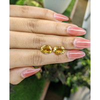 5.46 Ct.Tw.Total Carat Weight Citrine Pair from Brazil Life Style