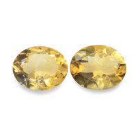 5.94 Ct.Tw. Oval Citrine Pair