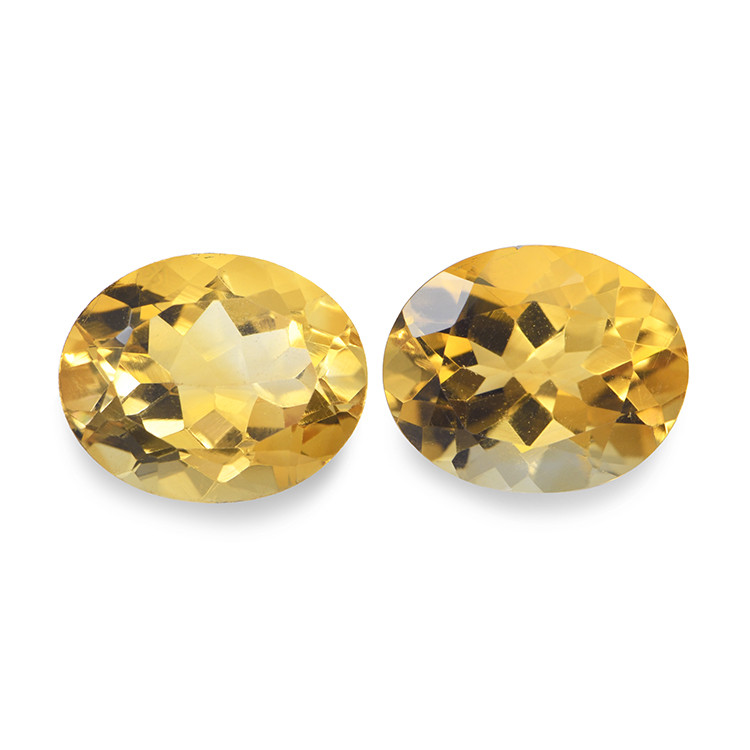6.50 Ct.Tw. Citrine Pair from Brazil