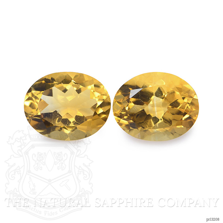 5.97 Ct.Tw. Citrine Pair from Brazil