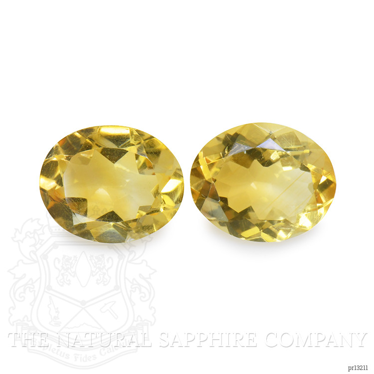 5.19 Ct.Tw. Citrine Pair from Brazil